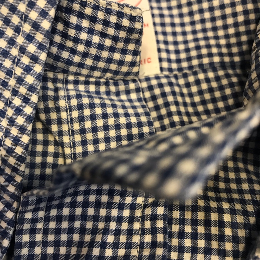 Brooks Brothers Gingham Checked Button Down Shirt - image 5